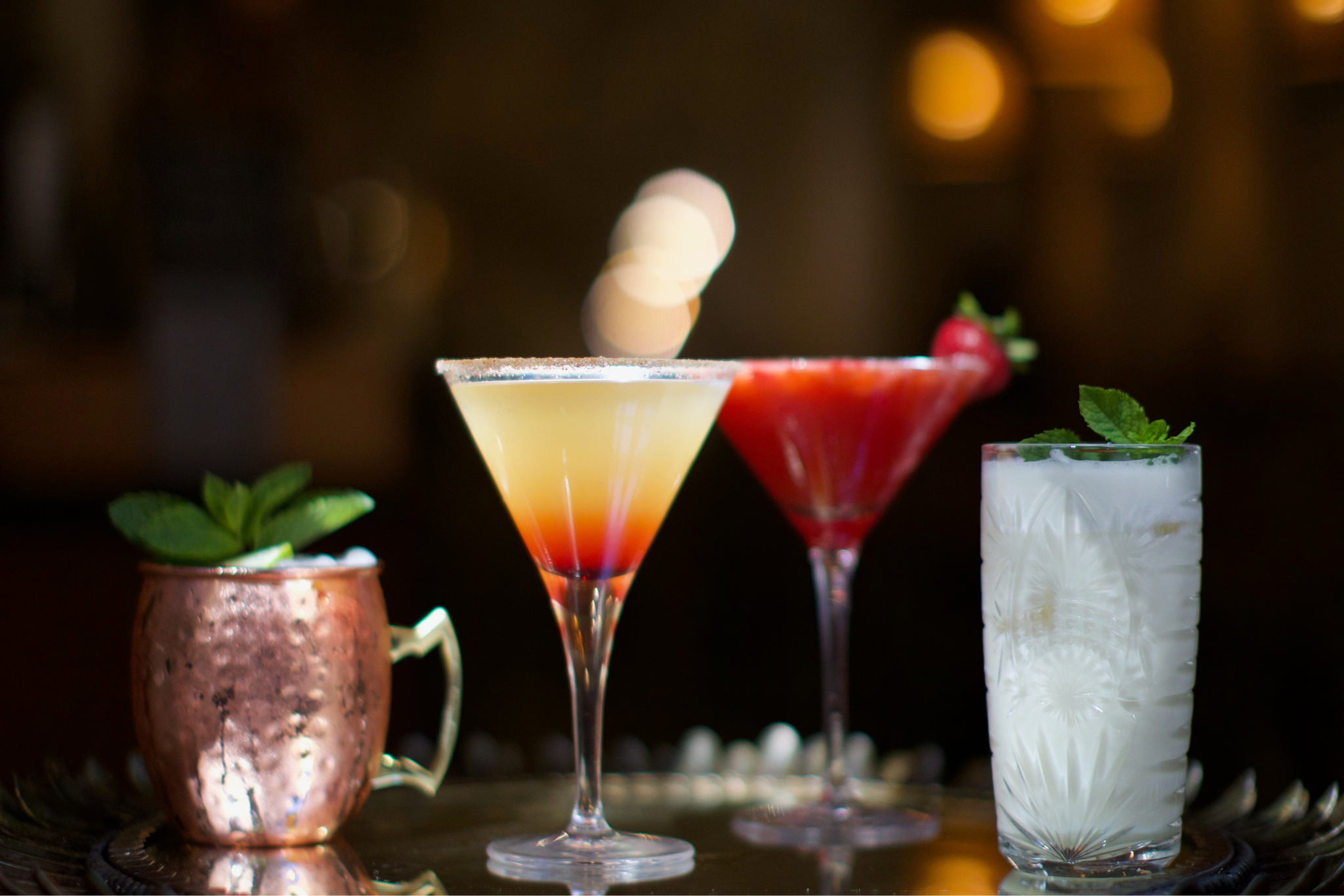Cócteles y cenas